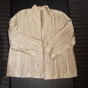 Eileen Fisher Silk Groove Jacket